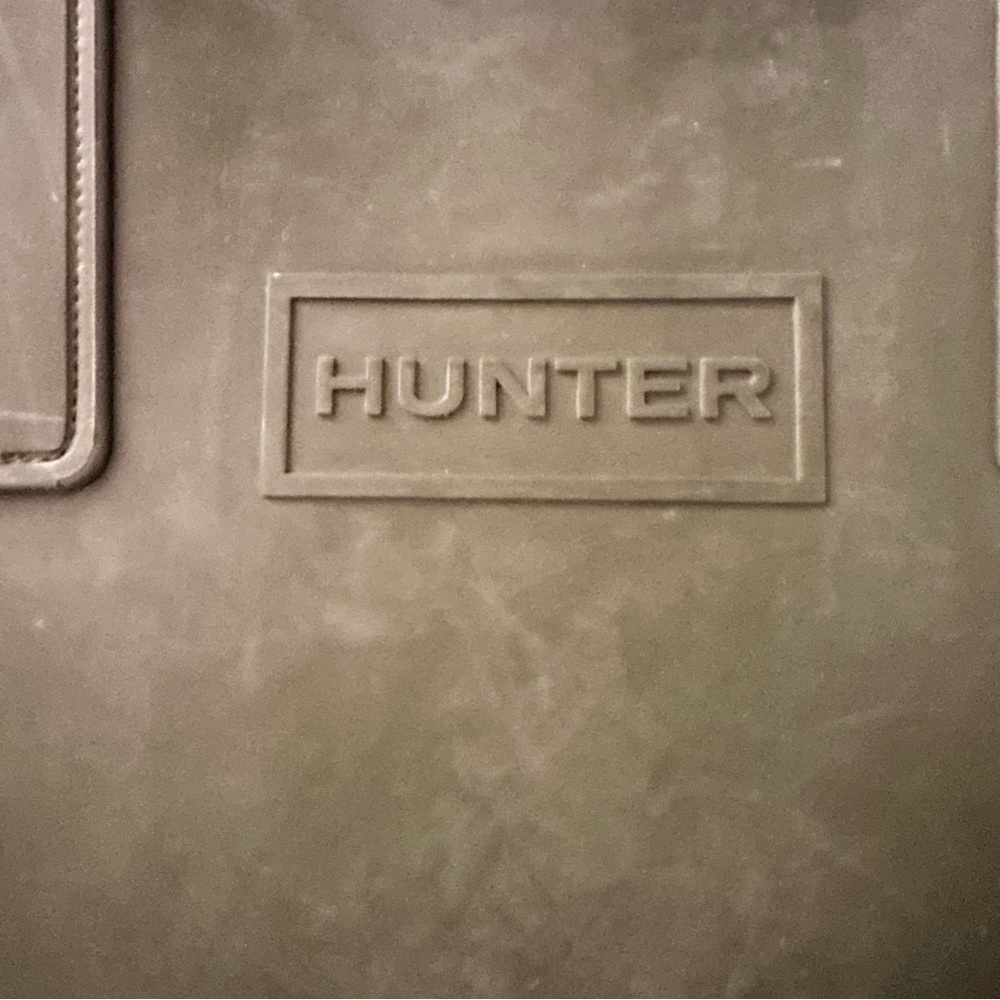 Hunter for Target 🎯Green Rubber Sling Tote Bag - Picture 6 of 7